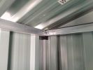 XWT008 Garden Metal Storage Shed Gray 6x4ft outdoor storing tools Rainproof
