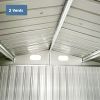 Outdoor Storage Shed 20x10 FT, Metal Garden Shed Backyard Utility Tool House Building with 2 Doors and 4 Vents for Car,Truck,Bike, Garbage Can,Tool,La