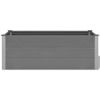 Garden Raised Bed WPC 59.1" x 19.7" x 21.3" Gray