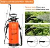 iPower 2.0 Gallon Lawn Garden Pump Sprayer with 2 Different Spray Patterns, Adjustable Shoulder Strap, Pressure Relief Valve, Multi-Purpose for Yard,