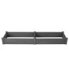 Over Ground Raised Garden Bed 96x28x10'', Large Long Planter Box for Outdoor, Tool-Free Assembly
