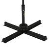 Outsunny 10ft Offset Patio Umbrella with Base, Hanging Aluminum and Steel Cantilever Umbrella with 360¬∞ Rotation, Easy Tilt, 8 Ribs, Crank, Cross Bas
