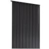 Outdoor Storage Shed, 3 x 3 FT Metal Steel Garden Shed with Single Lockable Door, Small Shed Outdoor Steel Utility Tool Shed for Backyard Patio Garden
