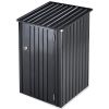 Outdoor Storage Shed, 3 x 3 FT Metal Steel Garden Shed with Single Lockable Door, Small Shed Outdoor Steel Utility Tool Shed for Backyard Patio Garden