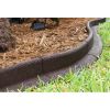 3" x 48" Black Rubber No Dig Landscape Garden Border Edging (Pack 6)