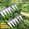 Backyard Gardening Weeding Loosening Farm Planting Garden Rake