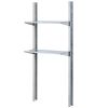 Patio 6ft x4ft Bike Shed Garden Shed; Metal Storage Shed with Adjustable Shelf and Lockable Door; Tool Cabinet with Vents and Foundation for Backyard;