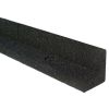 3" x 48" Black Rubber No Dig Landscape Garden Border Edging (Pack 6)