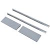 Patio 6ft x4ft Bike Shed Garden Shed, Metal Storage Shed with Adjustable Shelf and Lockable Door, Tool Cabinet with Vents and Foundation for Backyard,