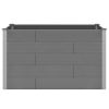 Garden Raised Bed WPC 59.1"x19.7"x35.8" Gray