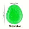 200PCS Pebbles Glowing in The Dark Aquarium Colored Light Rock, Fairy Garden Walkway Decoration Luminous Stone