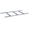 Patio 6ft x4ft Bike Shed Garden Shed; Metal Storage Shed with Adjustable Shelf and Lockable Door; Tool Cabinet with Vents and Foundation for Backyard;