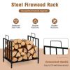 Indoor/Outdoor Small Firewood Rack with Handle