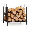 Indoor/Outdoor Small Firewood Rack with Handle