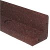 3" x 48" Black Rubber No Dig Landscape Garden Border Edging (Pack 6)
