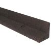 3" x 48" Black Rubber No Dig Landscape Garden Border Edging (Pack 6)